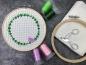 Preview: Blattkranz mit Piep